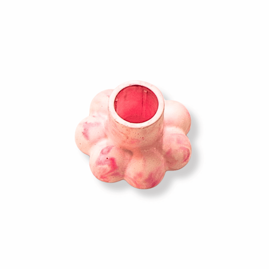 Flower Bloom Candle Holder – Handcrafted Decor